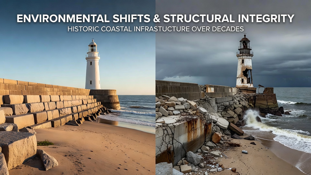 How Environmental Shifts Influence the Structural Integrity of Historic Coastal Infrastructure Over Decades